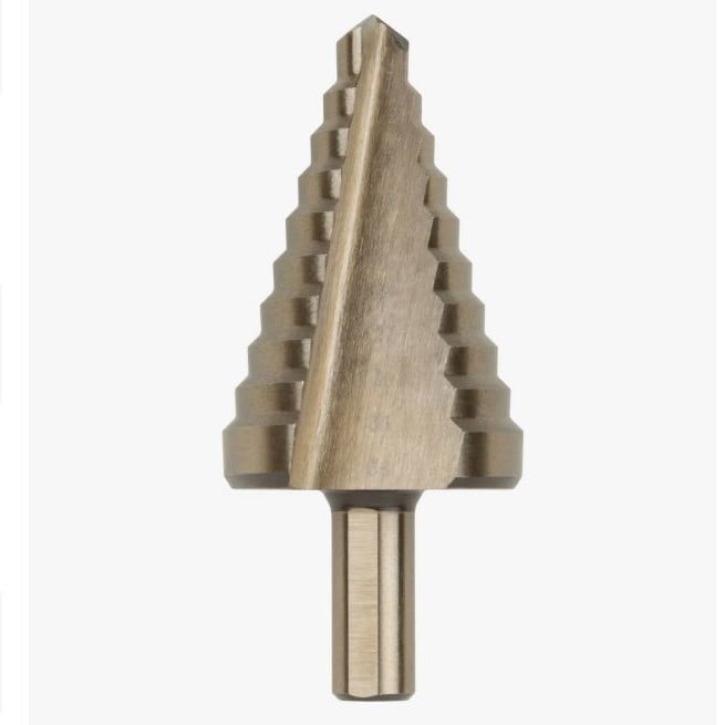 Сверло ступенчатое 9-36 мм НSS по металлу, 10 ступеней  (шт)