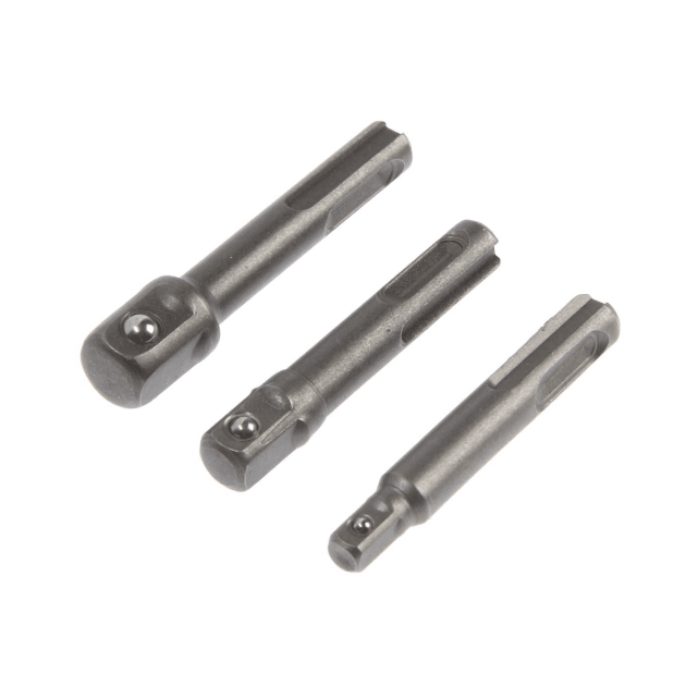 Адаптеры под  головки с хвостика SDS-PLUS набор 3шт