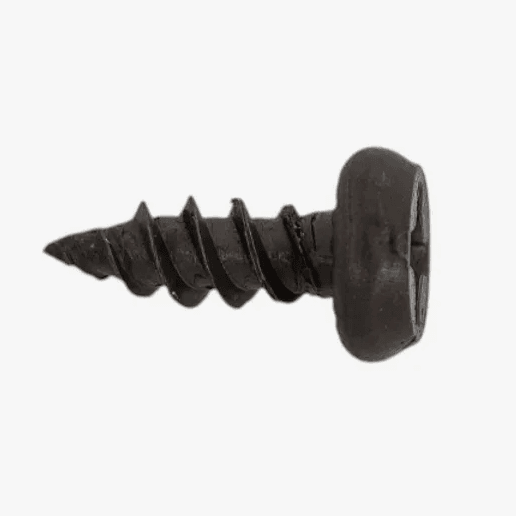 Саморез для крепления профилей полуцилиндр головка, острый, фосф. (черный) 3,9х11 (кг)