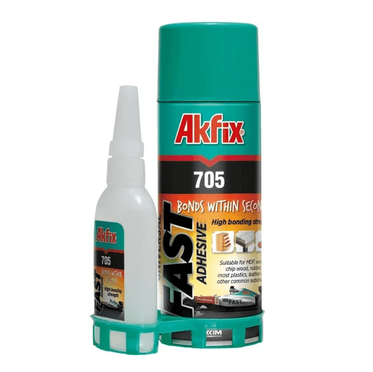 Akfix 705 Набор для экспресс склеивания 50 гр+200 мл