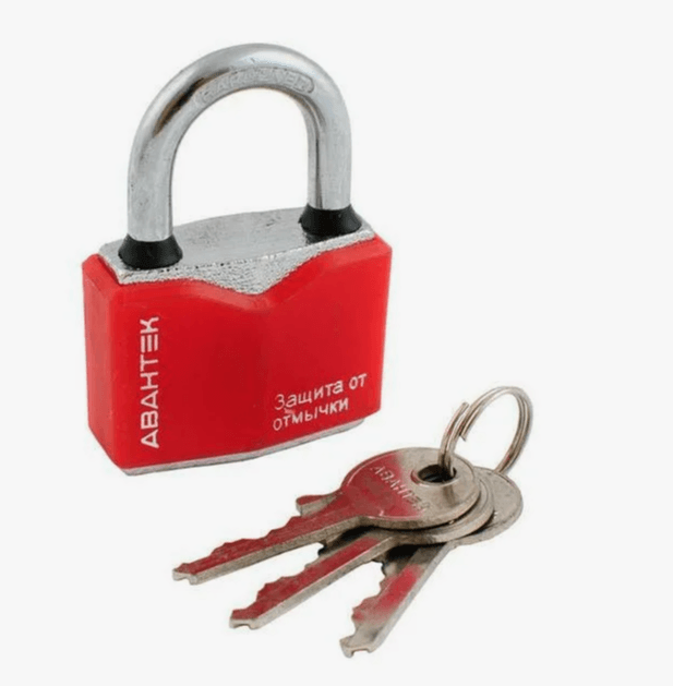 Замок навесной цветной 40* (шт)