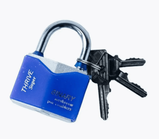 Замок навесной цветной 50* (шт)