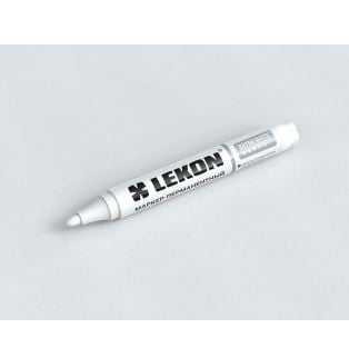 Маркер перманентный белый 3 мм LEKON EХTRA WHITE 012393 (шт)