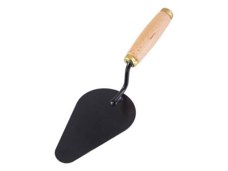 Кельма печника "Овал", окрашенная сталь, деревянная усиленная рукоятка, 175х105мм, (шт.)