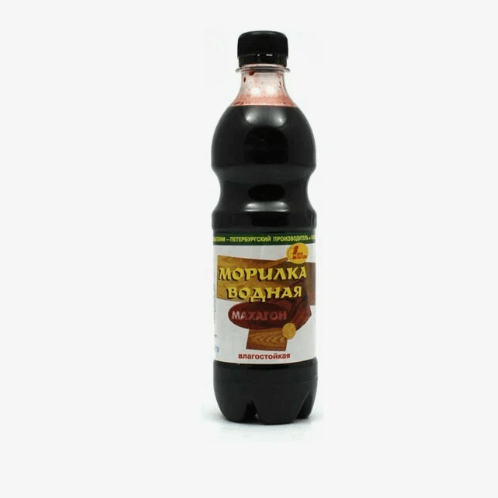 Морилка ВОДНАЯ махагон  0,5 л. ПЭТ/12