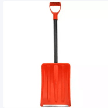 Лопата автомобильная для снега АВТО-ВЬЮГА люкс 260*350мм неразборная с алюм планкой (шт)