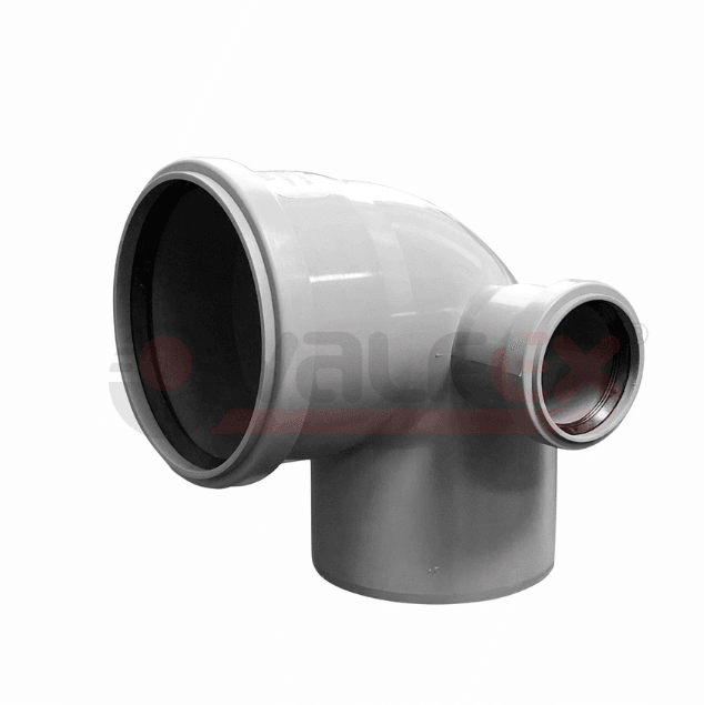 Отвод канализац. универсальный 110/50х87,5° лев.-прав. ПП Valfex (1/25) (шт)