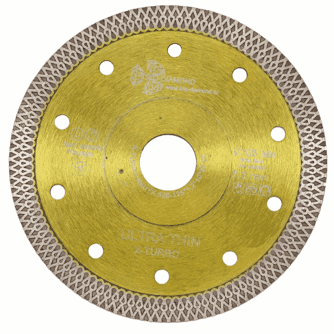 Диск алмазный отрезной 125*22,23*1,2 Ultra Thin X-Turbo Trio-Diamond( шт)
