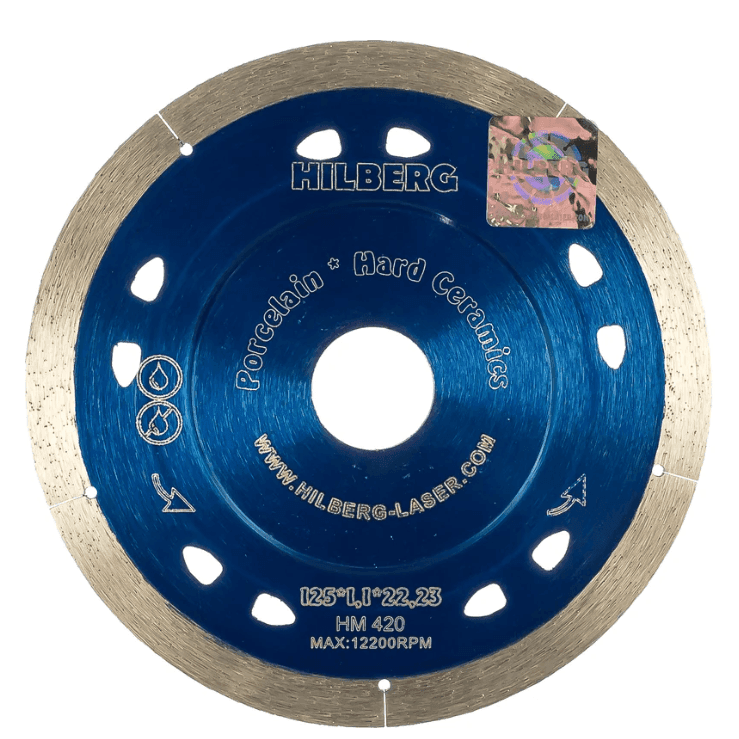 Диск алмазный отрезной 125*22,23 Hilberg Extra Thin 1,1 mm (шт)