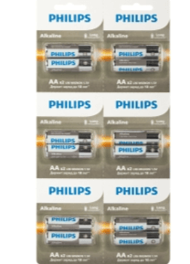 Батарейка PHILIPS LR06 BL-2x6 (2 шт)