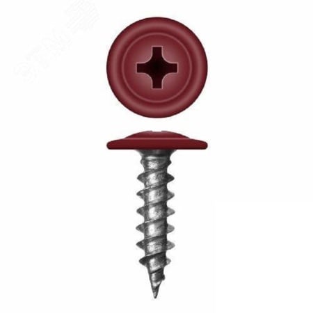 Саморез ПШ острый 4.2*25 мм (3005) Красное вино (шт)