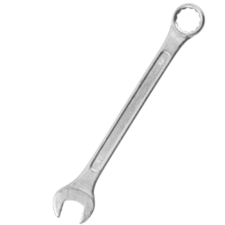 Ключ комбинированный, хромированный 17 мм(шт)