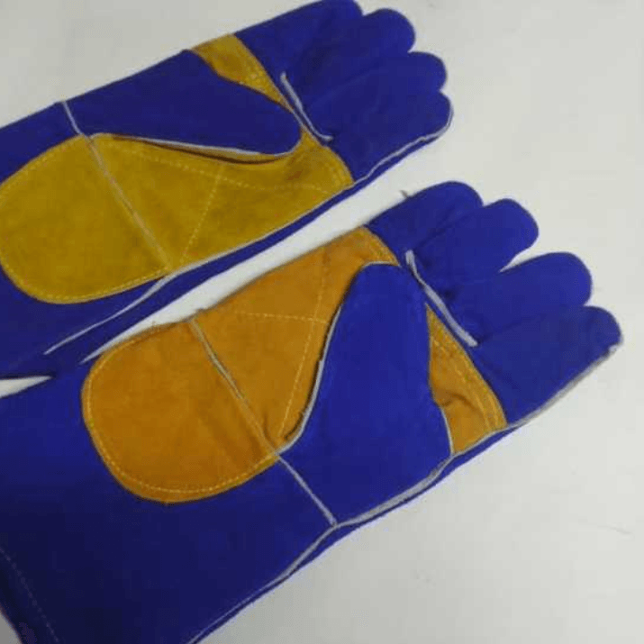 Краги сварочные синие (10/120)