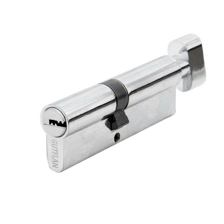 Механизм цилиндровый ключ/верт GUTFLAN GN70PC 30C/40 хром ш.к 0837 (шт)