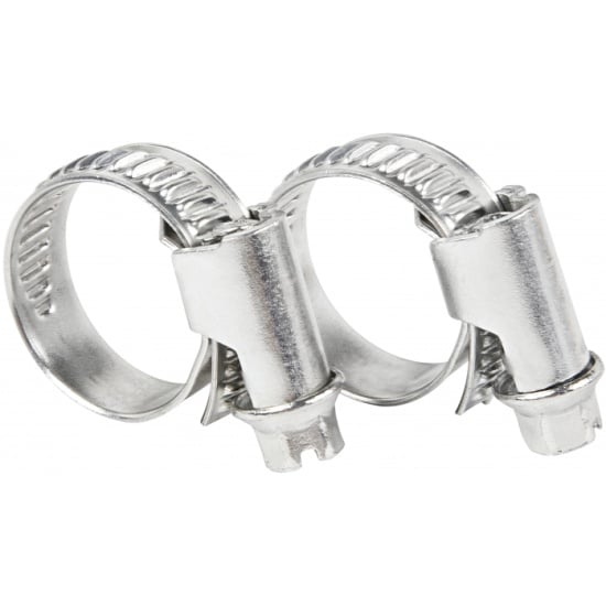 Хомут червячный стальной, диаметр 12-20мм (шт)