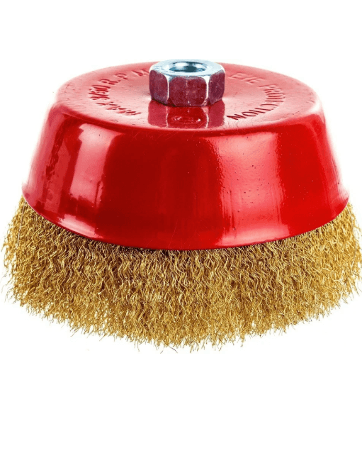 Щетка металлическая чашечная мягкая проволока 100мм  М14