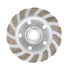 Круг шлифовальный чашечный Турбо-сегмент, 125мм, (шт.)