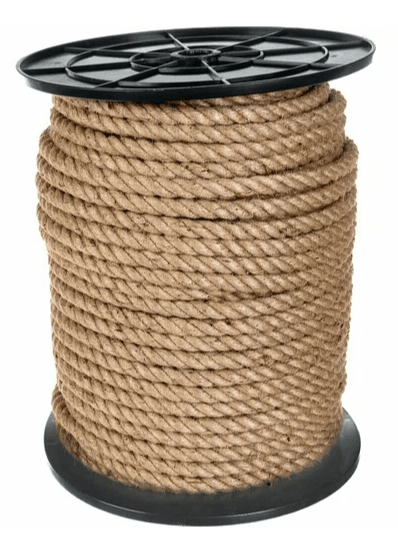 Канат джут 14мм*100м(90м), крученый, МДС, 7930050321219 (м)