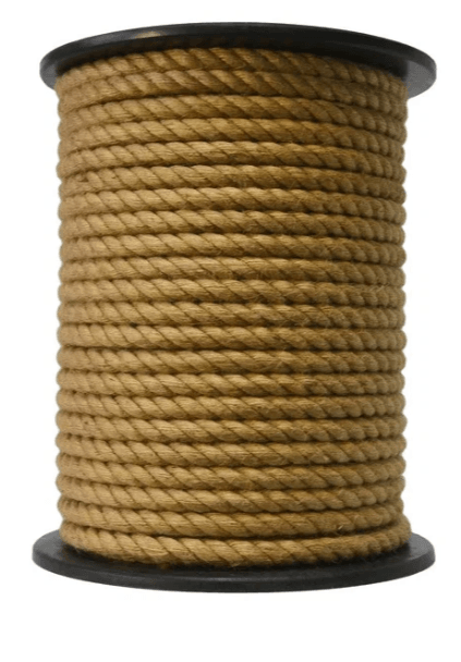 Канат джут 18мм*40м, 50м, 75м, крученый, МДС, 7930050321233 (м)