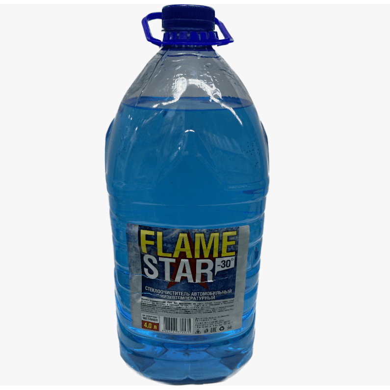 Жидкость незамерзающая FLAME STAR (-25°С) 4л, 4623721372575