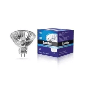 Лампа Camelion галогеновая MR-16 GU5.3 75W 220V 50mm (шт)