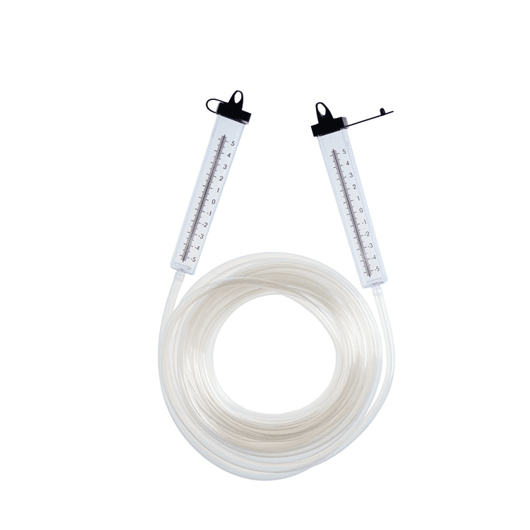 Уровень строительный, водяной 15м внутр. диам.6мм, школа колбы 100мм