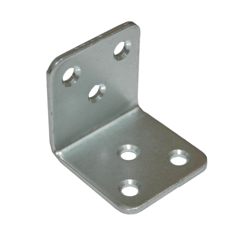 Уголок крепежный 32х32хх26х2.0 цинк  (шт)