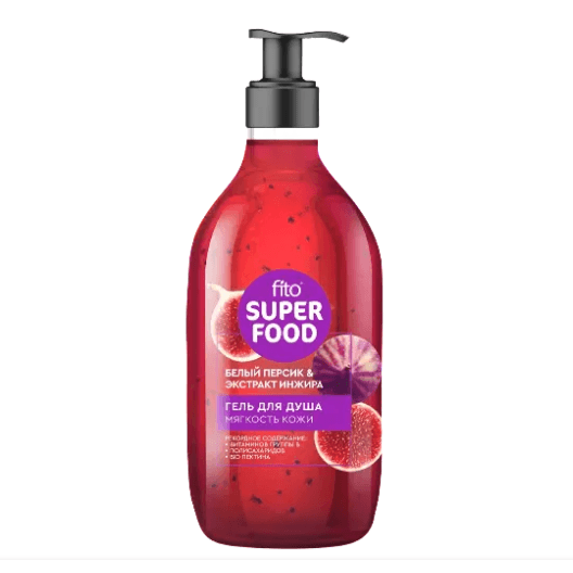 Гель для душа FITO SUPER FOOD 520мл мягкость кожи (шт)