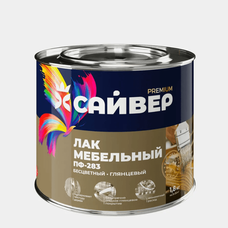 Сайвер лак меб.ПФ-283 1,8 кг. /6