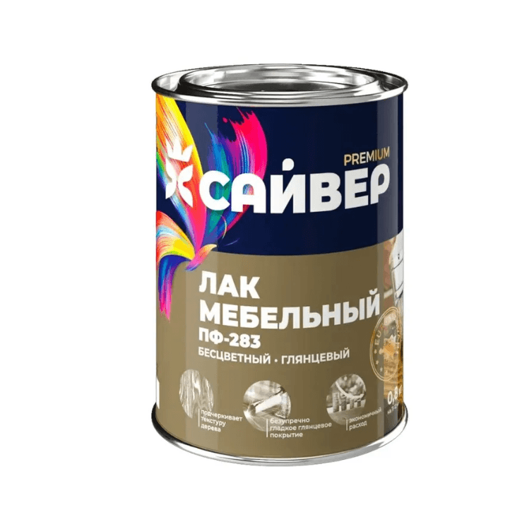 Сайвер лак меб.ПФ-283 0,8 кг. /14