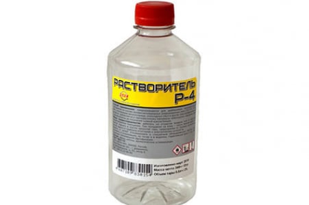 Растворитель Р-4 ГОСТ 0,5 л. ПНД/25/1200 ДПХИ