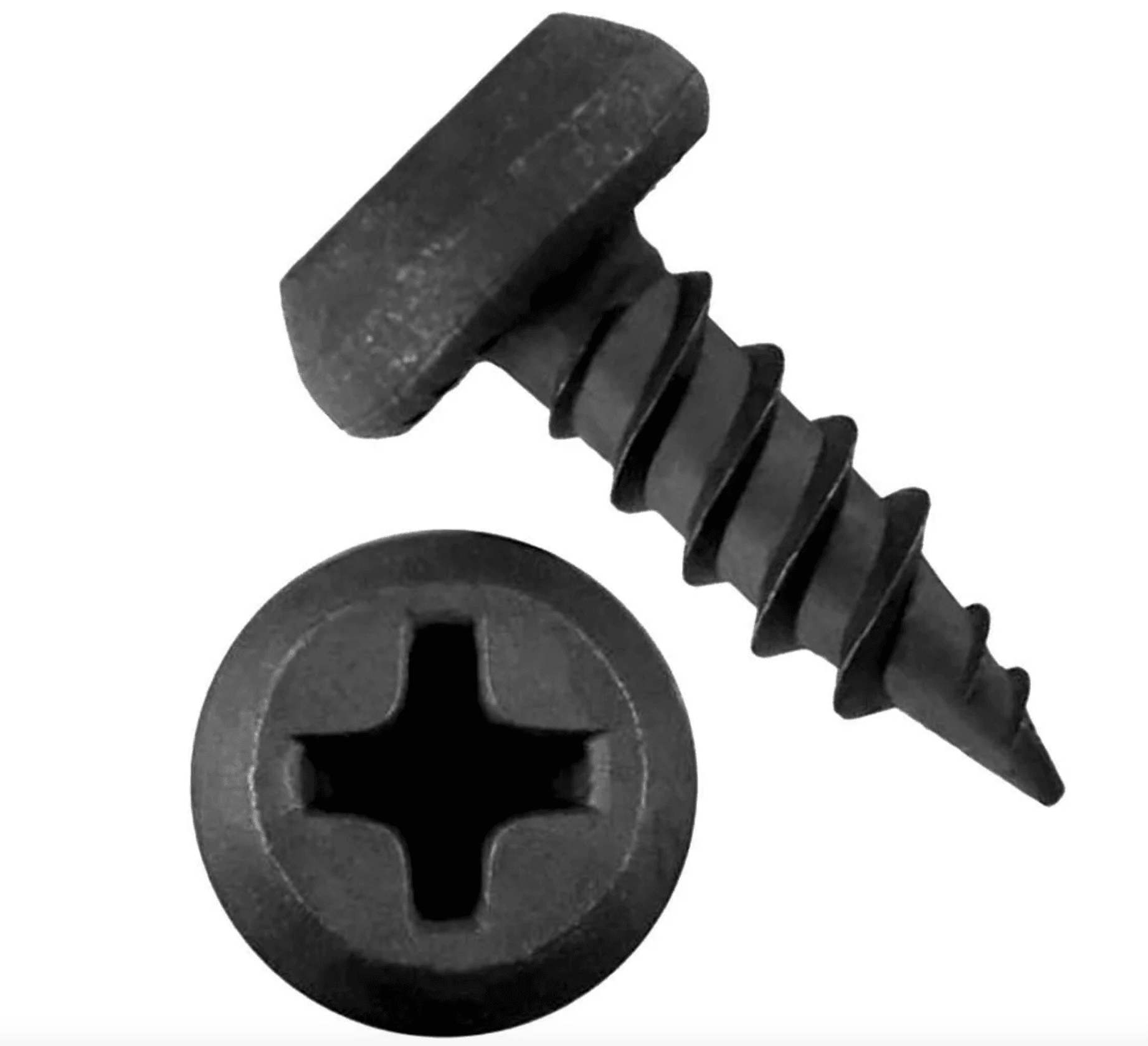 Саморез для крепления профилей полуцилиндр головка, сверло, оксид 3,8х11 (22000)