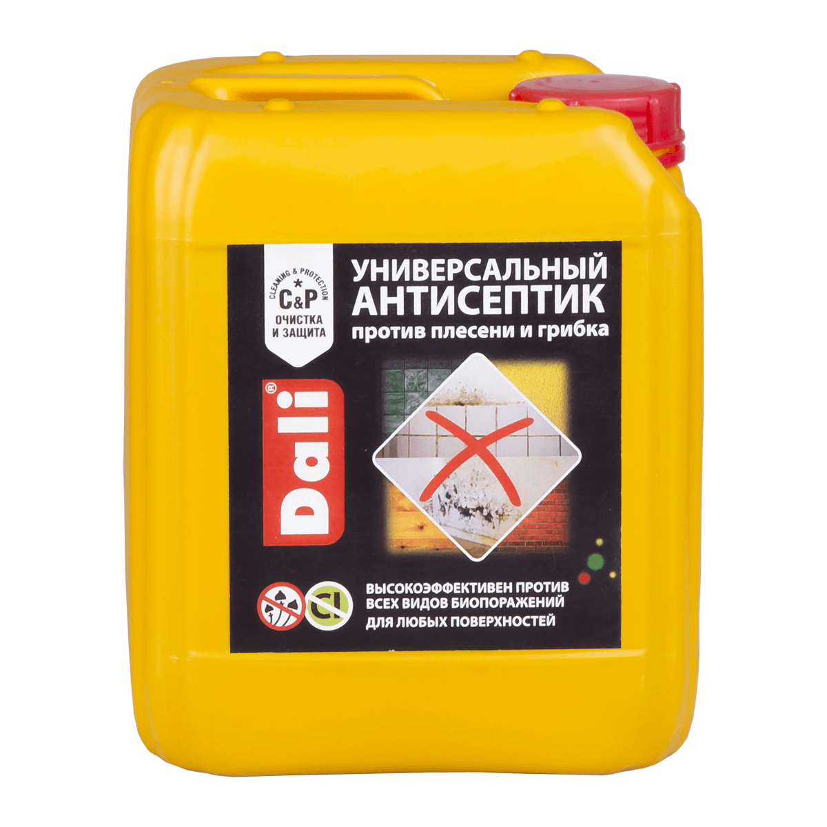 DALI Универсальный антисептик против плесени и грибка 5л
