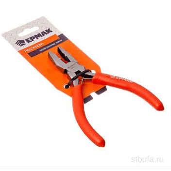 Пассатижи 120мм мини шлифовальные ЕРМАК (шт)