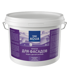 TONE краска ВД для фасадов белая 2,5 кг/4/168