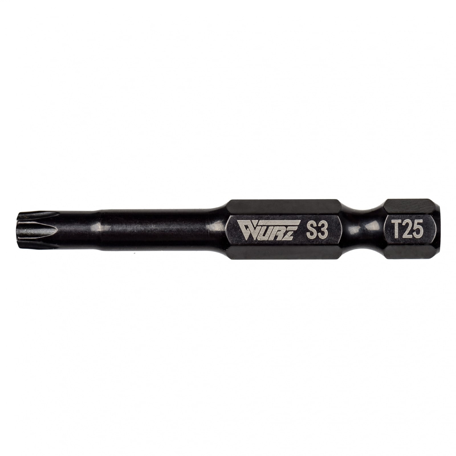 Биты стальные, Wurz TORX Т25 Х 50 мм (2861) / шт