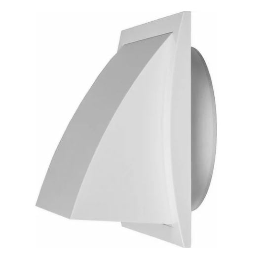 Выход стенной вытяжной с обратным клапаном (175x175 мм; с фланцем 125 мм) Эвент 175К125ФВ (шт)