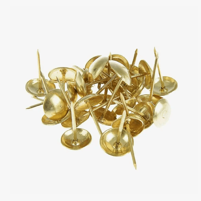 Гвозди декоративные золото (уп)