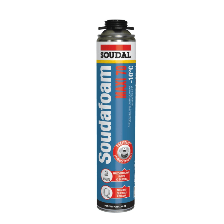 SOUDAL MAXI 70 пена монтажная проф зимняя 870ml 118316 (шт)