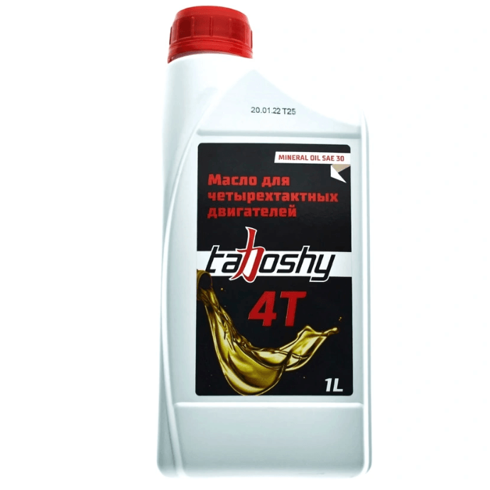 Масло 4Т минеральное SAE 30, 1л, Tahoshy (1/12)