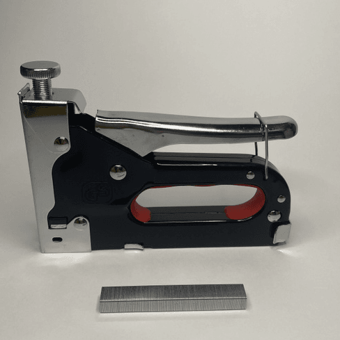 Чеглок Степлер ручной, черный тип 53, 4-14мм, мет.корпус, регулировка силы, (шт)