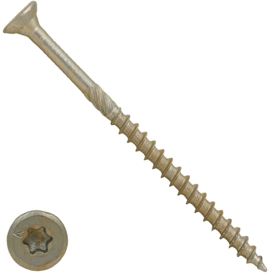 Саморез конструкционный потай ЖЦ Torx 6х90 (шт)