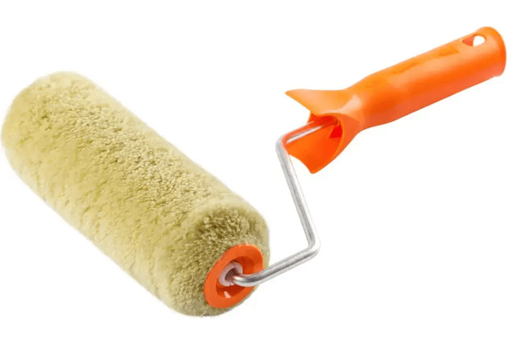 Валик "Экспер" желтый ворс, для фасадных работ 180 х 40 х 6 мм, в/в  18 мм,  полиакрил, Акор (22)