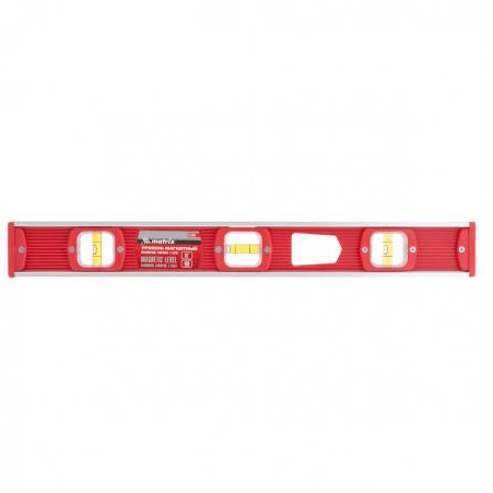 Уровень строительный магнитный ,Matrix 3 глазка 600мм