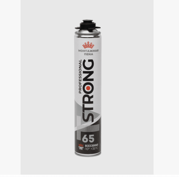 T STRONG PROFESSIONAL 65 Клей-пена монтажная всесезонная 1000 мл  шт