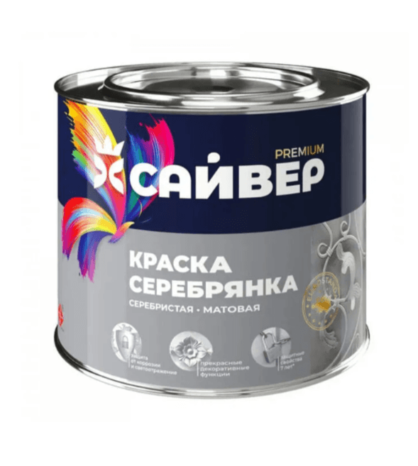 Серебрянка алкидная фас 18 кг. САЙВЕР