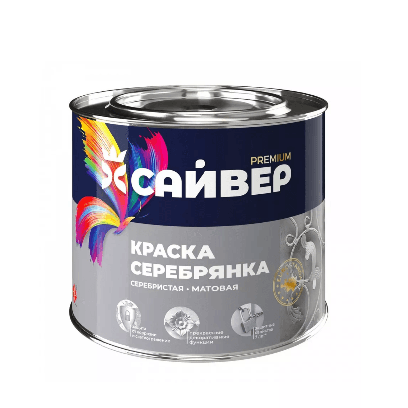 Серебрянка алкидная фас  5 кг./3 САЙВЕР (шт)