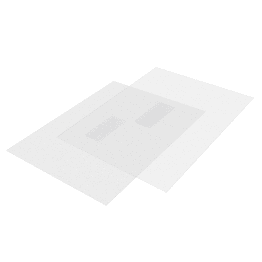 Стекло защитное сменное для маски сварщика, 110 х 90 мм, 2 шт, Ремоколор 22-3-111(уп.)