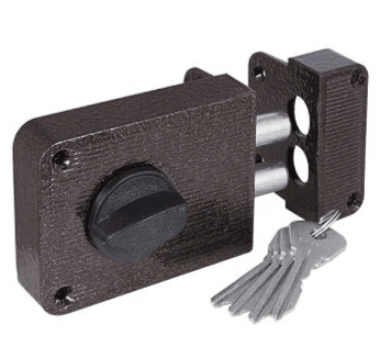 Замок накладной Зенит ЗН 1-3 медь (шт)