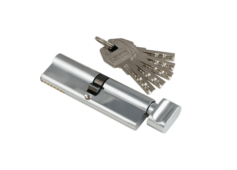 Цилиндровый механизм S-Locked Z-402-B-70 хром, к/вертушка (шт)